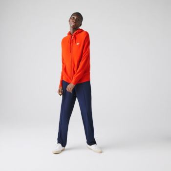 Lacoste Lacoste SPORT Recycled Cashmere Zip Sweater Dámské - Svetr Červené | CZ-MNdAzD